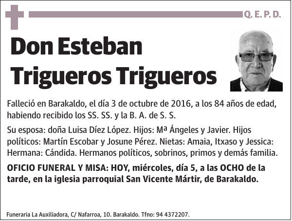 Esteban Trigueros Trigueros