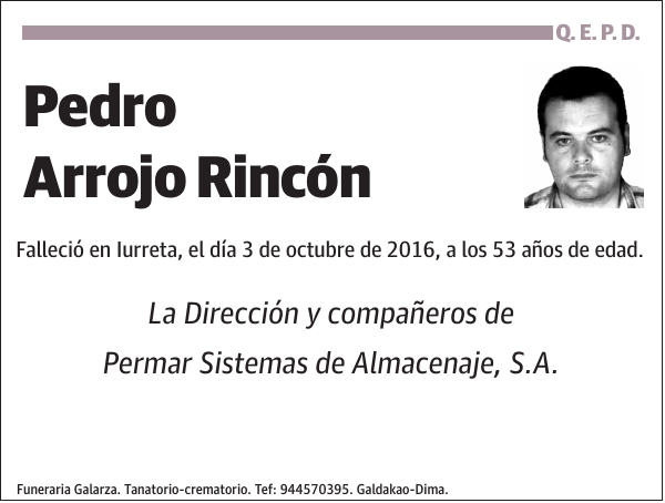 Pedro Arrojo Rincón