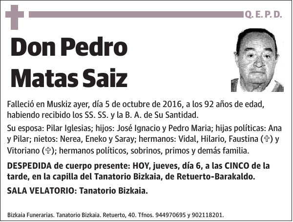 Pedro Matas Saiz