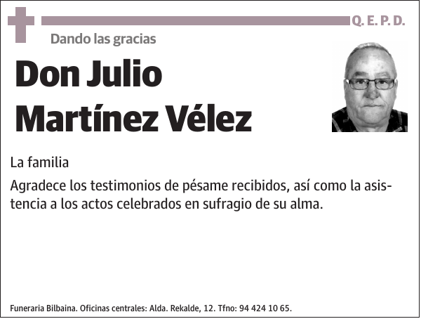 Julio Martínez Vélez