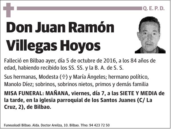 Juan Ramón Villegas Hoyos