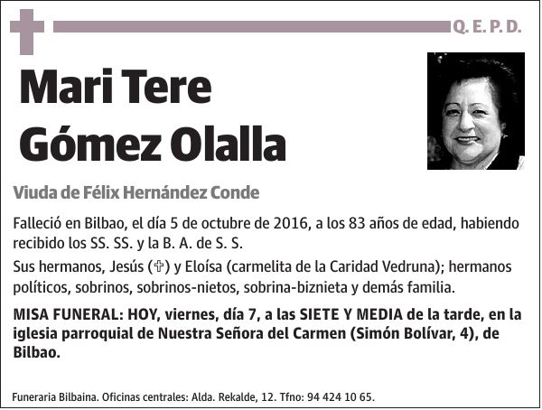 Mari Tere Gómez Olalla