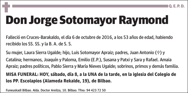 Jorge Sotomayor Raymond