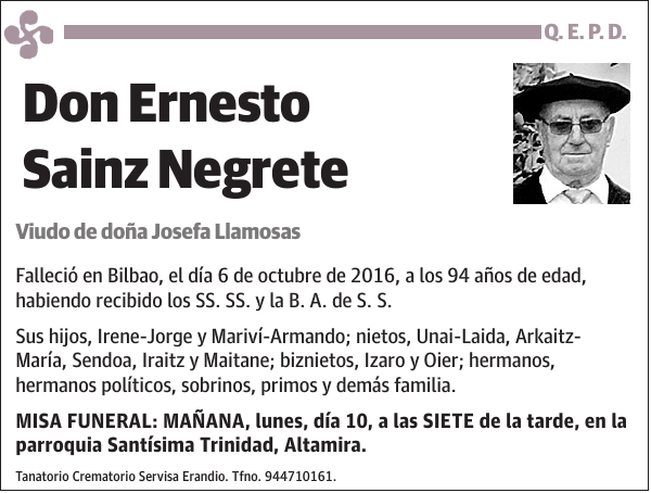 Ernesto Sainz Negrete