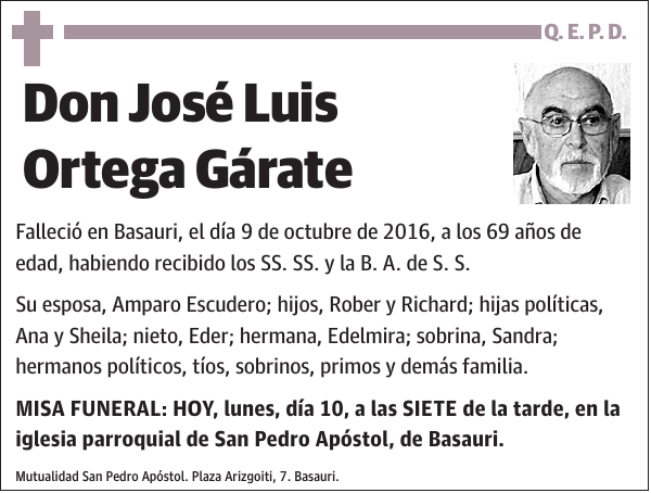 José Luis Ortega Gárate