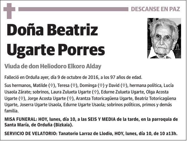 Beatriz Ugarte Porres