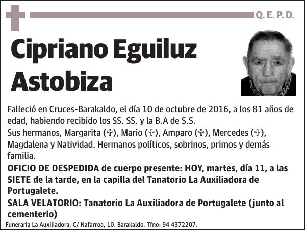 Cipriano Eguiluz Astobiza