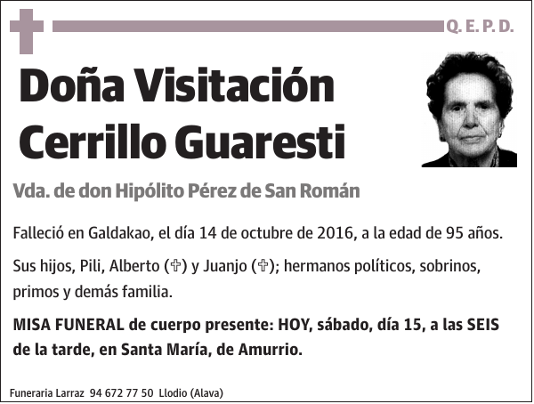 Visitación Cerrillo Guaresti