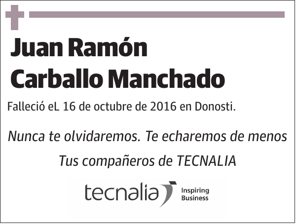 Juan Ramón Carballo Manchado