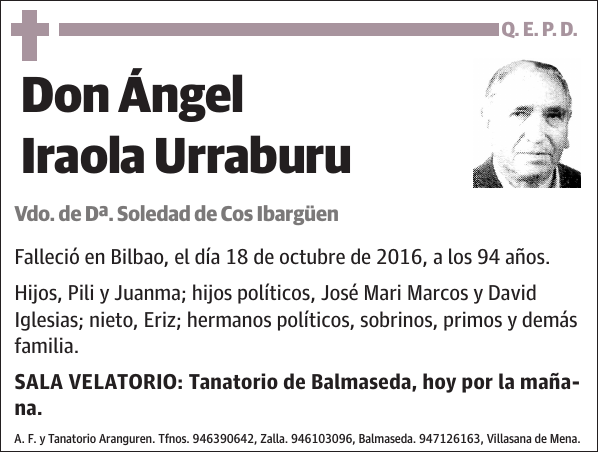 Ángel Iraola Urraburu