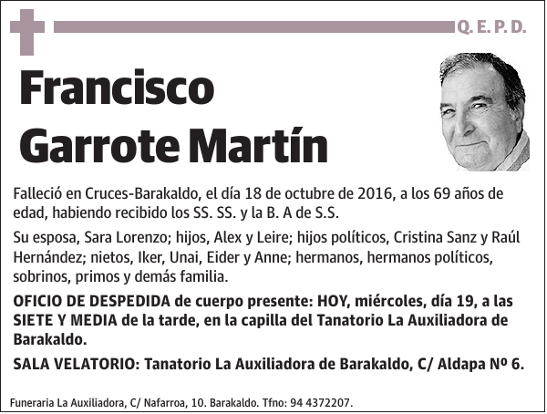 Francisco Garrote Martín