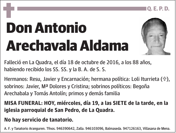 Antonio Arechavala Aldama