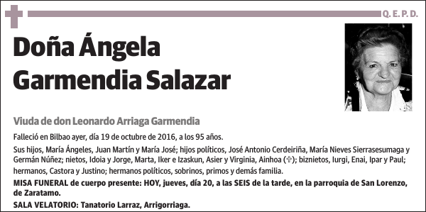 Ángela Garmendia Salazar