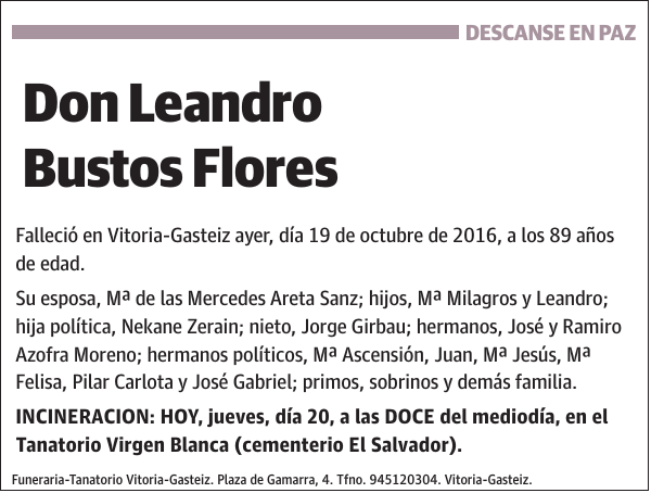 Leandro Bustos Flores