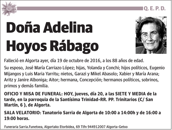 Adelina Hoyos Rábago