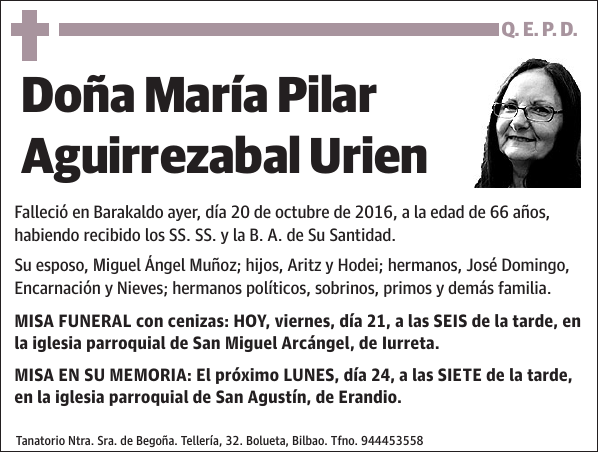 María Pilar Aguirrezabal Urien