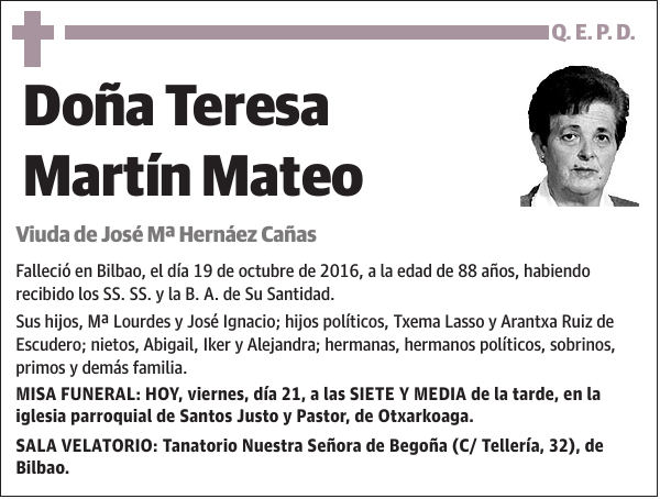 Teresa Martín Mateo