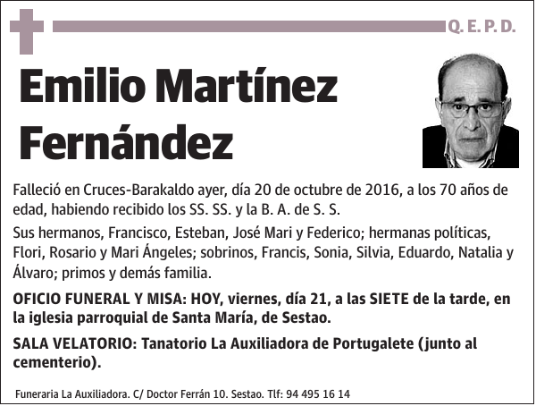 Emilio Martínez Fernández