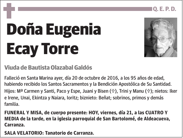 Eugenia Ecay Torre