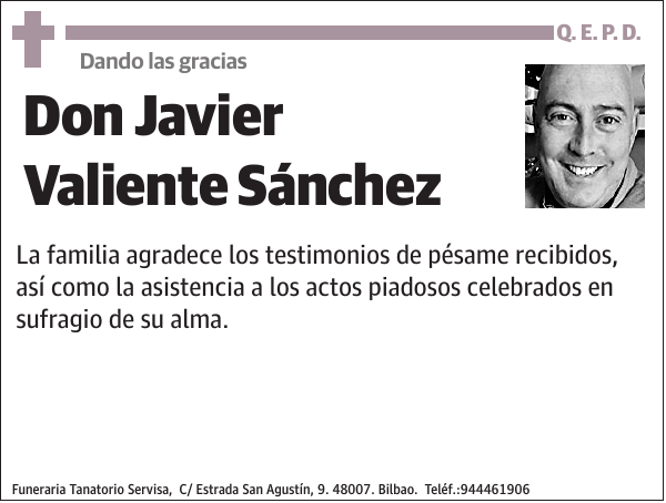 Javier Valiente Sánchez