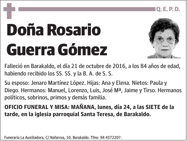 Rosario Guerra Gómez