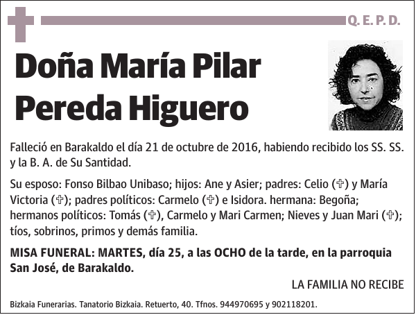 María Pilar Pereda Higuero