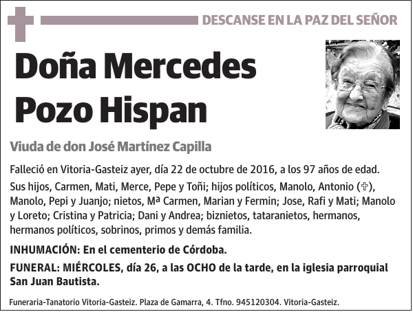 Mercedes Pozo Hispan