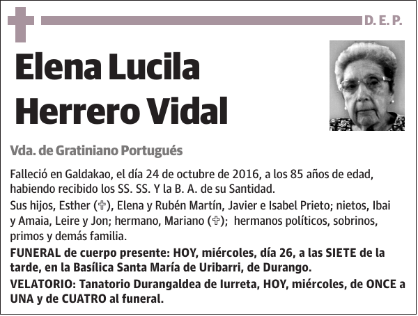 Elena Lucila Herrero Vidal