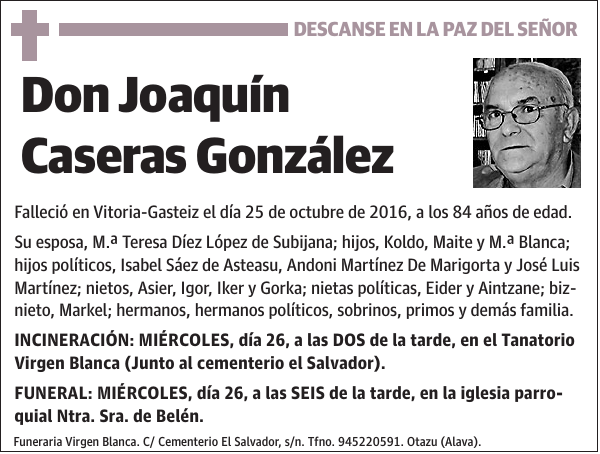 Joaquín Caseras González