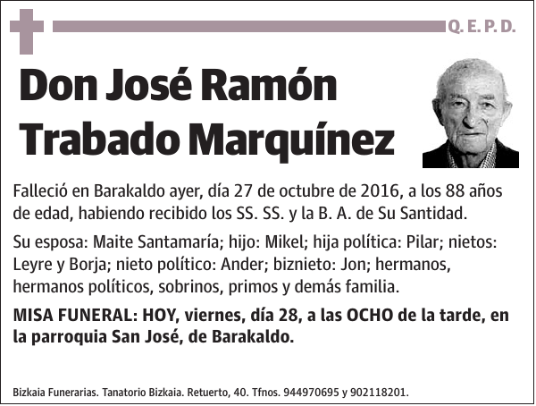 José Ramón Trabado Marquínez