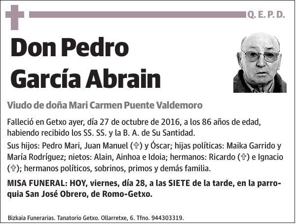 Pedro García Abrain