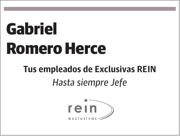 José Gabriel Romero Herce