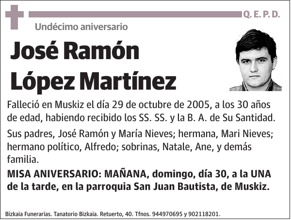 José Ramón López Martínez