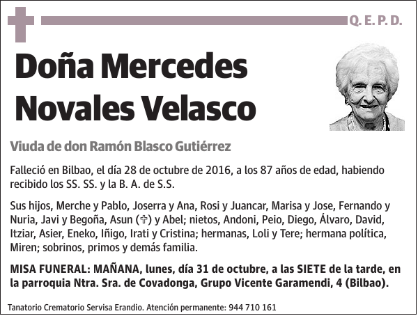 Mercedes Novales Velasco