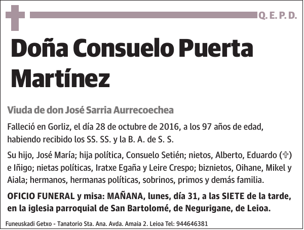 Consuelo Puerta Martínez