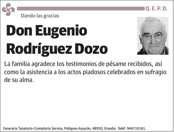 Eugenio Rodríguez Dozo