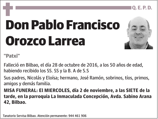 Pablo Francisco Orozco Larrea