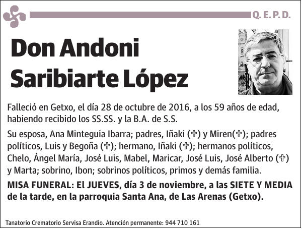 Andoni Saribiarte López