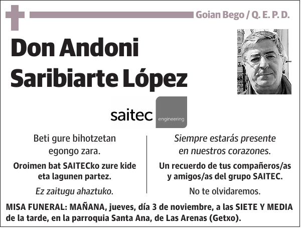 Andoni Saribiarte López