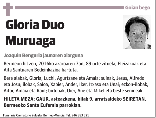 Gloria Duo Muruaga