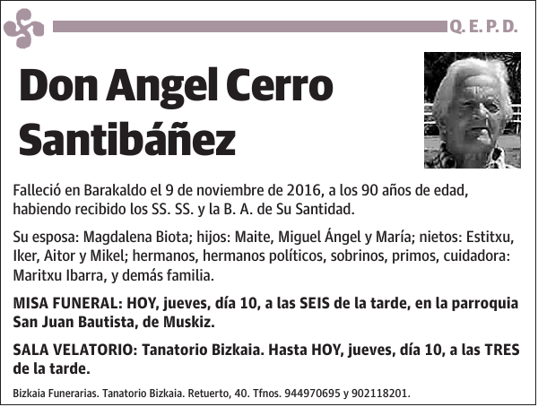 Angel Cerro Santibáñez