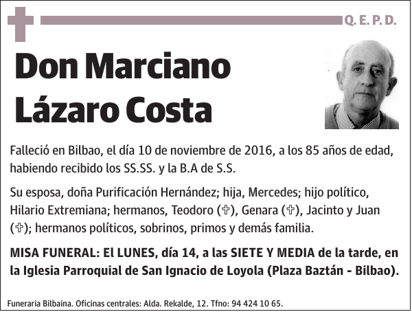 Marciano Lázaro Costa