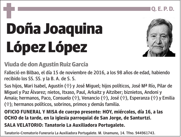 Joaquina López López