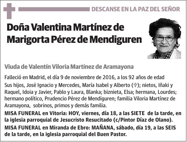 Valentina Martínez de Marigorta Pérez de Mendiguren