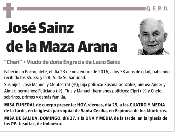 José Sainz de la Maza Arana