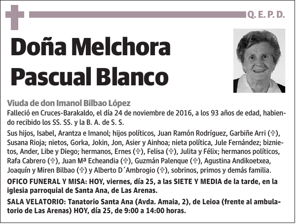 Melchora Pascual Blanco