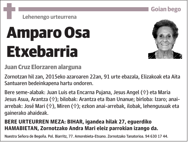 Amparo Osa Etxebarria