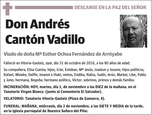 Andrés Cantón Vadillo