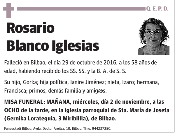 Rosario Blanco Iglesias