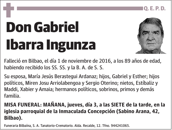 Gabriel Ibarra Ingunza